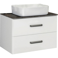 Тумба с раковиной Comforty Амстердам 75 00-00004668 подвесная Белая глянцевая, купить, цена, заказать, магазин, доставка, скидка, промокод, купить, цена, заказать, магазин, доставка, скидка, промокод