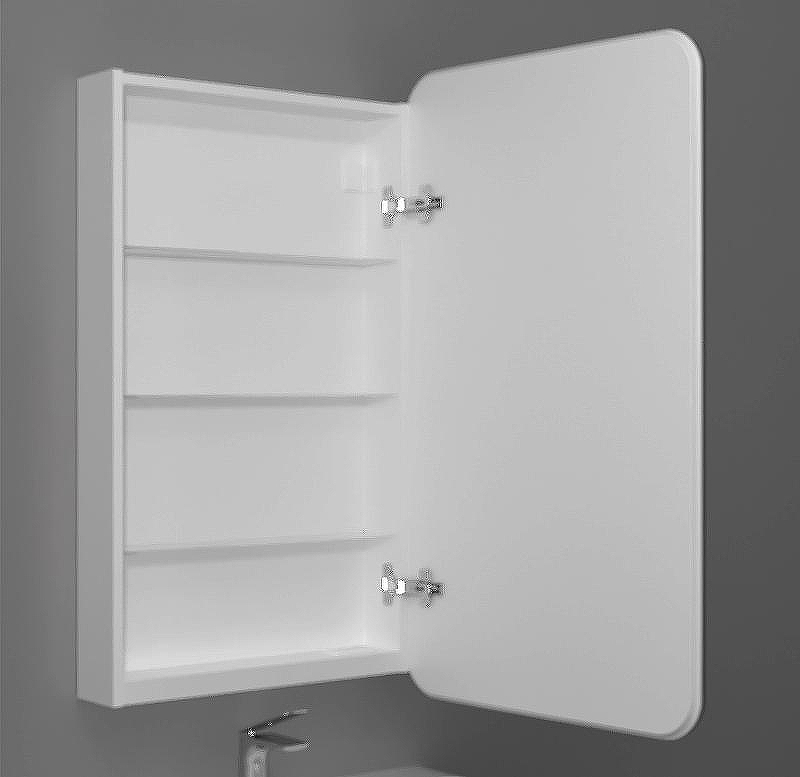 Зеркальный шкаф Raval Morelle 60 Mrl.03.60/A/RL с подсветкой Антрацит, купить, цена, заказать, магазин, доставка, скидка, промокод, купить, цена, заказать, магазин, доставка, скидка, промокод