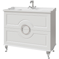 Тумба под раковину Caprigo Valletta 100 35319-SF027 Белая матовая, купить, цена, заказать, магазин, доставка, скидка, промокод, купить, цена, заказать, магазин, доставка, скидка, промокод
