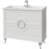 Тумба под раковину Caprigo Valletta 100 35319-SF027 Белая матовая, купить, цена, заказать, магазин, доставка, скидка, промокод, купить, цена, заказать, магазин, доставка, скидка, промокод
