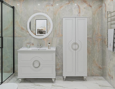 Тумба под раковину Caprigo Valletta 100 35319-SF027 Белая матовая