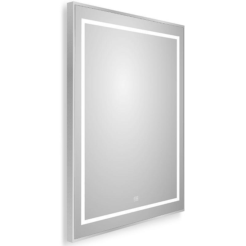 Зеркало BelBagno Kraft 60 SPC-KRAFT-600-800-LED-TCH-WARM с подсветкой Сатин с сенсорным выключателем и подогревом, купить, цена, заказать, магазин, доставка, скидка, промокод, купить, цена, заказать, магазин, доставка, скидка, промокод