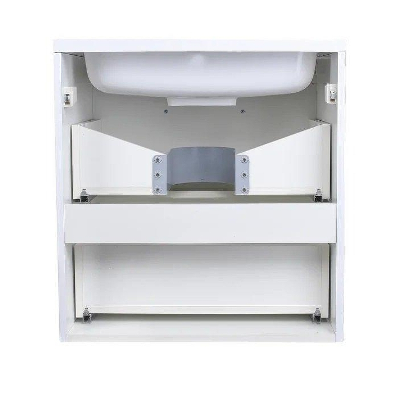 Тумба под раковину Style Line Каре 60 СС-00002268 Люкс Plus подвесная Белый, купить, цена, заказать, магазин, доставка, скидка, промокод, купить, цена, заказать, магазин, доставка, скидка, промокод