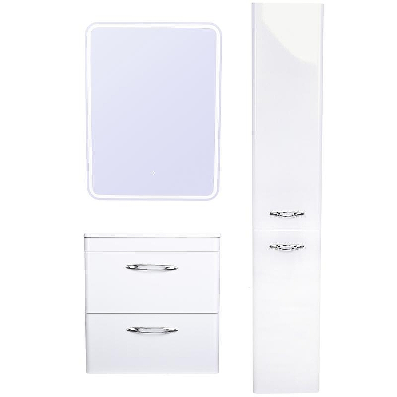 Тумба под раковину Style Line Каре 60 СС-00002268 Люкс Plus подвесная Белый, купить, цена, заказать, магазин, доставка, скидка, промокод, купить, цена, заказать, магазин, доставка, скидка, промокод