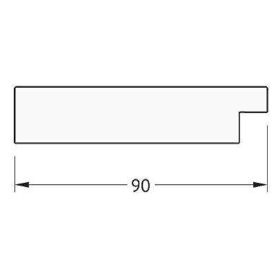Зеркало Evoform Octagon 61х61 BY 7350 в багетной раме - Чеканка золотая 90