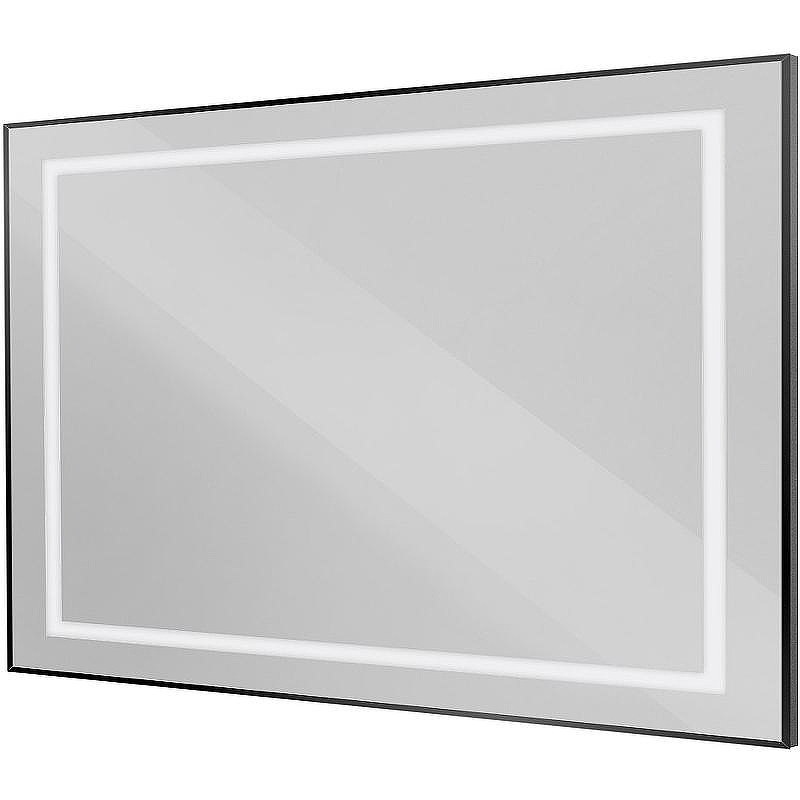 Зеркало BelBagno Kraft 120 SPC-KRAFT-1200-800-SENS-NERO с подсветкой Черное с сенсорным выключателем, купить, цена, заказать, магазин, доставка, скидка, промокод, купить, цена, заказать, магазин, доставка, скидка, промокод