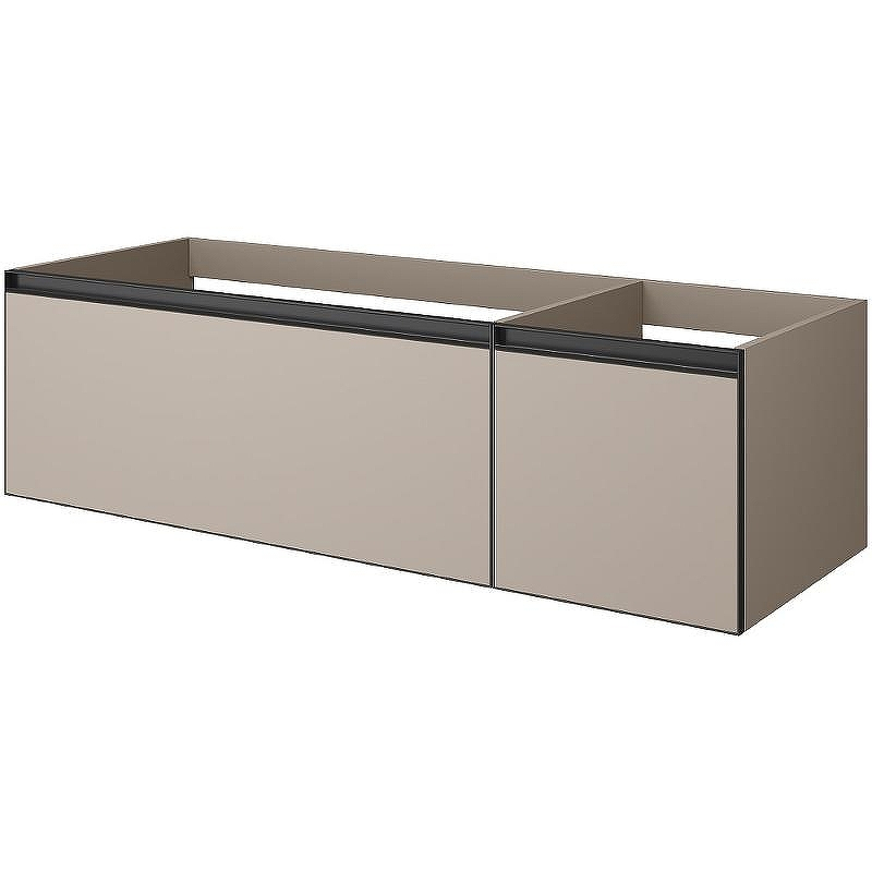 Тумба под раковину Boheme Armadi Art Quatro 2 140 790-M2-140-D-A подвесная Daphne профиль Антрацит, купить, цена, заказать, магазин, доставка, скидка, промокод, купить, цена, заказать, магазин, доставка, скидка, промокод