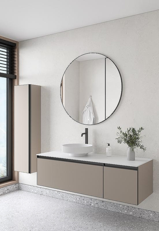 Тумба под раковину Boheme Armadi Art Quatro 2 140 790-M2-140-D-A подвесная Daphne профиль Антрацит, купить, цена, заказать, магазин, доставка, скидка, промокод, купить, цена, заказать, магазин, доставка, скидка, промокод