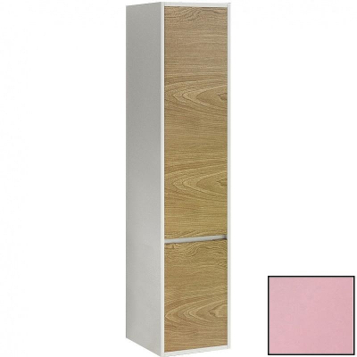 Шкаф пенал SanVit Мэри-4 32 pmery в цвете Ral подвесной Розовый глянец