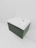 Тумба под раковину La Fenice Simpla 60 FNC-01-SIM-G-60 Серо-зеленая, купить, цена, заказать, магазин, доставка, скидка, промокод, купить, цена, заказать, магазин, доставка, скидка, промокод