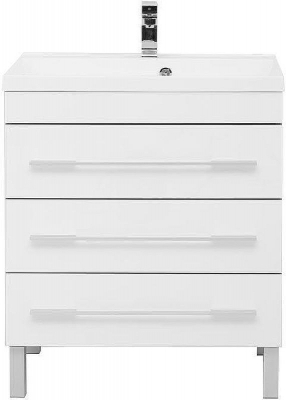 Тумба с раковиной Aquanet Верона 75 212874 Белая