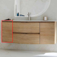 Подвесной шкаф Cezares Vague 34 L 54836 Rovere tabacco, купить, цена, заказать, магазин, доставка, скидка, промокод, купить, цена, заказать, магазин, доставка, скидка, промокод