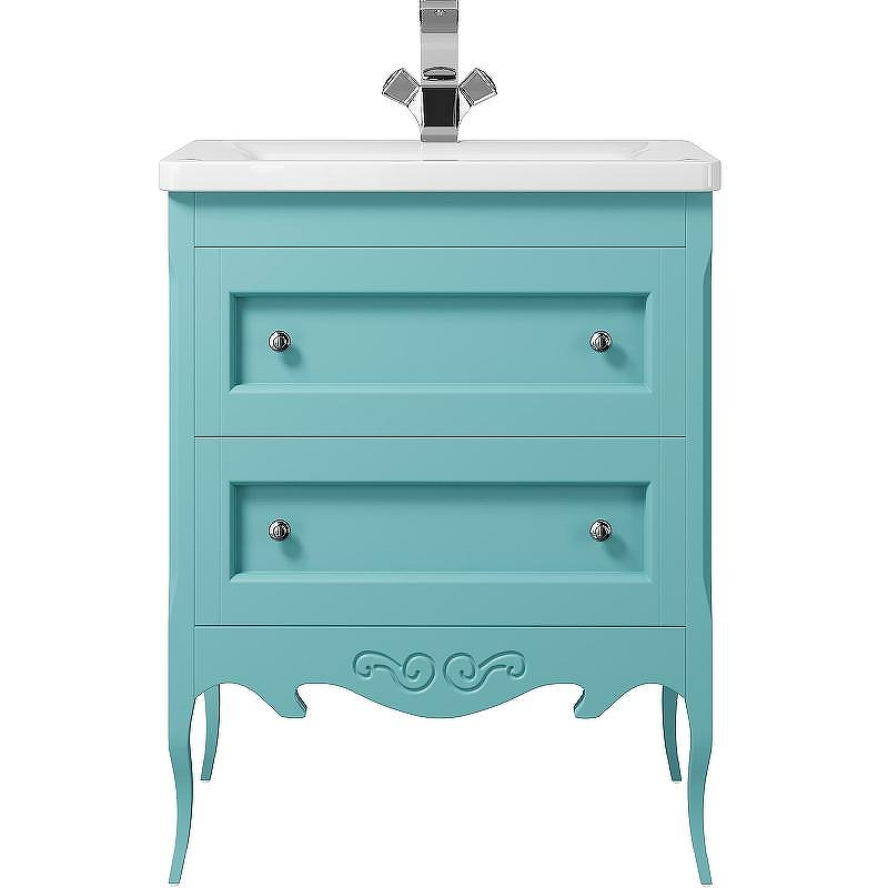 Тумба под раковину Creto Viva 66 13-1007B Blue, купить, цена, заказать, магазин, доставка, скидка, промокод, купить, цена, заказать, магазин, доставка, скидка, промокод