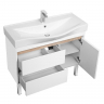 Тумба под раковину Aquaton Нортон 100 1A249001NT010 подвесная Белая глянцевая, купить, цена, заказать, магазин, доставка, скидка, промокод, купить, цена, заказать, магазин, доставка, скидка, промокод