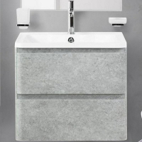 Тумба под раковину BelBagno ALBANO-600-2C-SO-CVG подвесная Cemento Verona Grigio, купить, цена, заказать, магазин, доставка, скидка, промокод, купить, цена, заказать, магазин, доставка, скидка, промокод