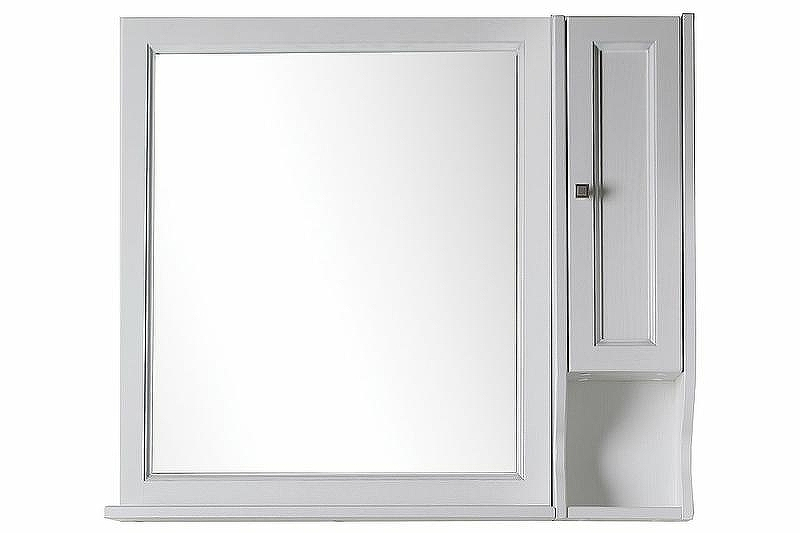 Зеркало ASB-Woodline Гранда 80 11481 Белое с патиной Серебро, купить, цена, заказать, магазин, доставка, скидка, промокод, купить, цена, заказать, магазин, доставка, скидка, промокод