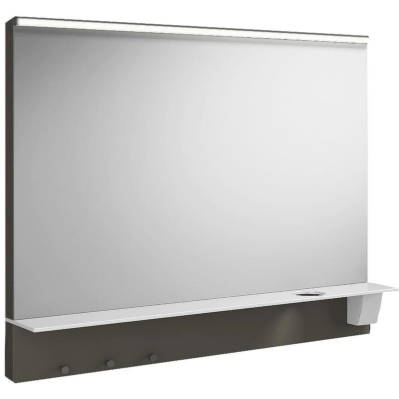 Зеркало Burgbad Eqio 120 SEZQ120F2010 с подсветкой Серое, купить, цена, заказать, магазин, доставка, скидка, промокод, купить, цена, заказать, магазин, доставка, скидка, промокод