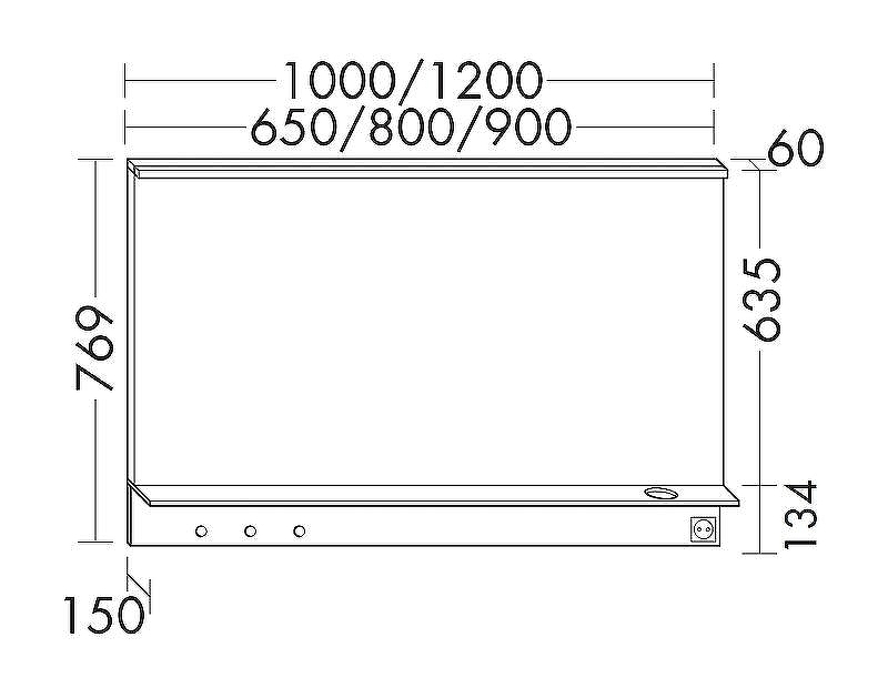 Зеркало Burgbad Eqio 120 SEZQ120F2010 с подсветкой Серое, купить, цена, заказать, магазин, доставка, скидка, промокод, купить, цена, заказать, магазин, доставка, скидка, промокод
