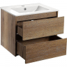 Тумба под раковину Vincea Gio 60 VMC-2G600TO подвесная T.Oak, купить, цена, заказать, магазин, доставка, скидка, промокод, купить, цена, заказать, магазин, доставка, скидка, промокод