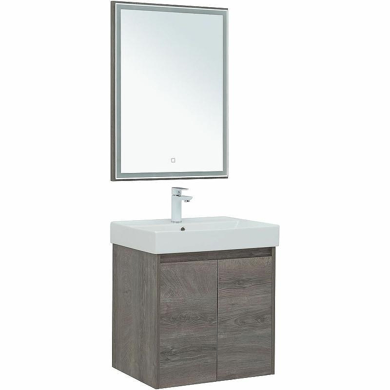 Комплект мебели для ванной Aquanet Nova Lite 60 302533 подвесной Дуб рошелье, купить, цена, заказать, магазин, доставка, скидка, промокод, купить, цена, заказать, магазин, доставка, скидка, промокод