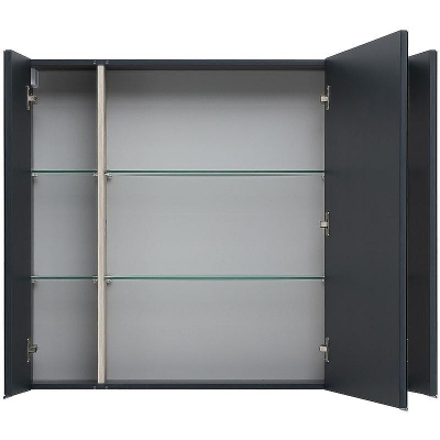 Зеркальный шкаф Aquanet Алвита New 100 277543 Антрацит