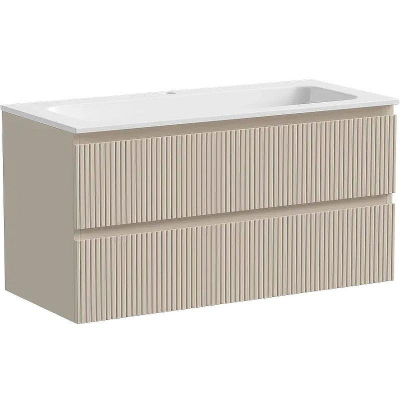 Тумба под раковину Sancos Snob T 100 SNT100CE подвесная Beige Soft