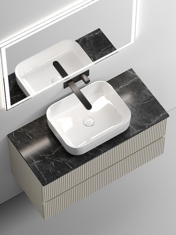 Тумба под раковину Sancos Snob T 100 SNT100CE подвесная Beige Soft, купить, цена, заказать, магазин, доставка, скидка, промокод, купить, цена, заказать, магазин, доставка, скидка, промокод