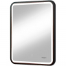 Зеркало Reflexion Happy 600х800 RF4919HP с подсветкой Черное с сенсорным выключателем и диммером, купить, цена, заказать, магазин, доставка, скидка, промокод, купить, цена, заказать, магазин, доставка, скидка, промокод