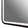 Зеркало Reflexion Happy 600х800 RF4919HP с подсветкой Черное с сенсорным выключателем и диммером, купить, цена, заказать, магазин, доставка, скидка, промокод, купить, цена, заказать, магазин, доставка, скидка, промокод