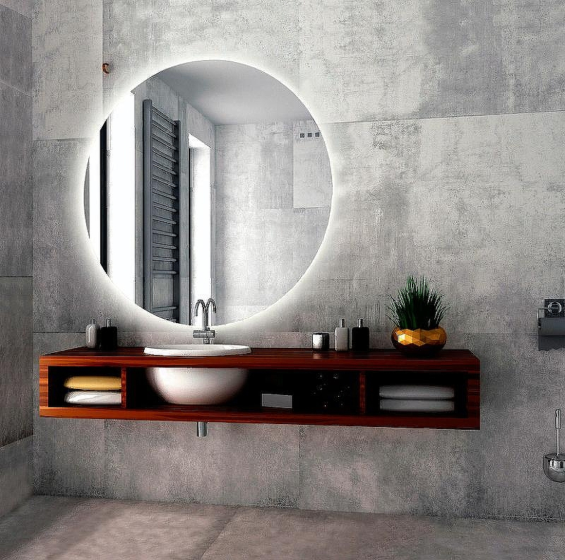 Зеркало Azario Саванна 100 LED-00002465 с подсветкой с сенсорным выключателем и диммером, купить, цена, заказать, магазин, доставка, скидка, промокод, купить, цена, заказать, магазин, доставка, скидка, промокод