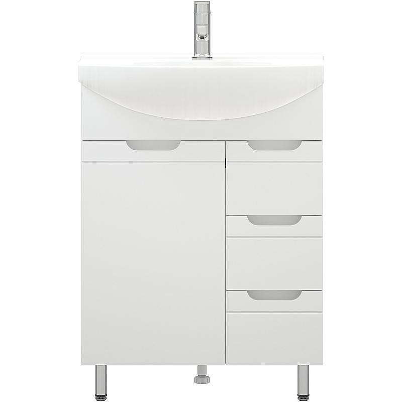 Тумба под раковину Corozo Лея 65 Z3 SD-00001509 Белая, купить, цена, заказать, магазин, доставка, скидка, промокод, купить, цена, заказать, магазин, доставка, скидка, промокод