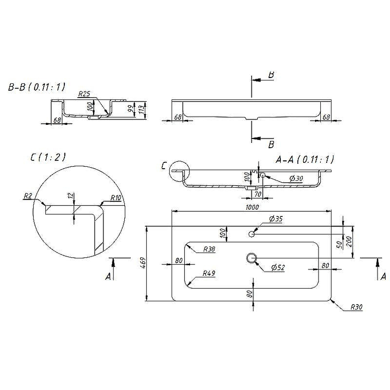 Тумба с раковиной Creto Bravo 100 22-BrW100 подвесная Белая глянцевая, купить, цена, заказать, магазин, доставка, скидка, промокод, купить, цена, заказать, магазин, доставка, скидка, промокод