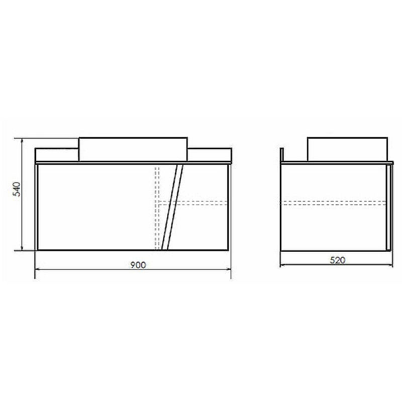Тумба с раковиной Comforty Эдинбург 90 00004149881 подвесная Бетон светлый, купить, цена, заказать, магазин, доставка, скидка, промокод, купить, цена, заказать, магазин, доставка, скидка, промокод