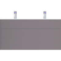 Тумба под раковину AM.PM Inspire V2.0 120 M50AFHX1203EGM подвесная Серая матовая, купить, цена, заказать, магазин, доставка, скидка, промокод, купить, цена, заказать, магазин, доставка, скидка, промокод
