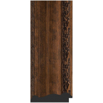 Зеркало Evoform Exclusive-G Floor 207х117 BY 6379 с гравировкой в багетной раме - Состаренная бронза с орнаментом 120