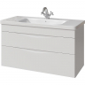 Тумба под раковину Caprigo Lento 100 36214-SF027 подвесная Белая матовая, купить, цена, заказать, магазин, доставка, скидка, промокод, купить, цена, заказать, магазин, доставка, скидка, промокод