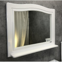 Зеркало Comforty Павия 100 00004147986 Белый глянец, купить, цена, заказать, магазин, доставка, скидка, промокод, купить, цена, заказать, магазин, доставка, скидка, промокод