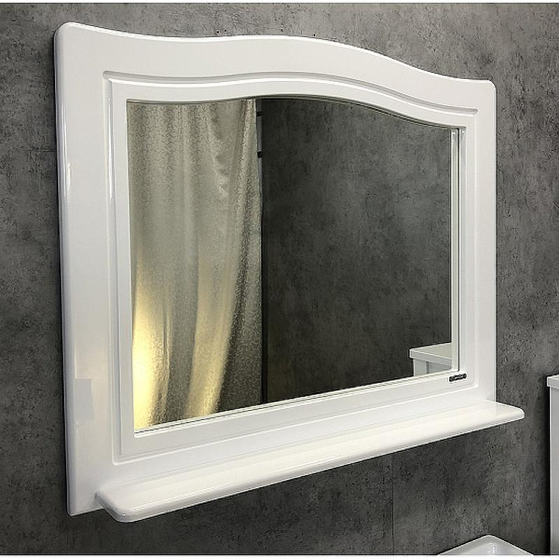 Зеркало Comforty Павия 100 00004147986 Белый глянец, купить, цена, заказать, магазин, доставка, скидка, промокод, купить, цена, заказать, магазин, доставка, скидка, промокод