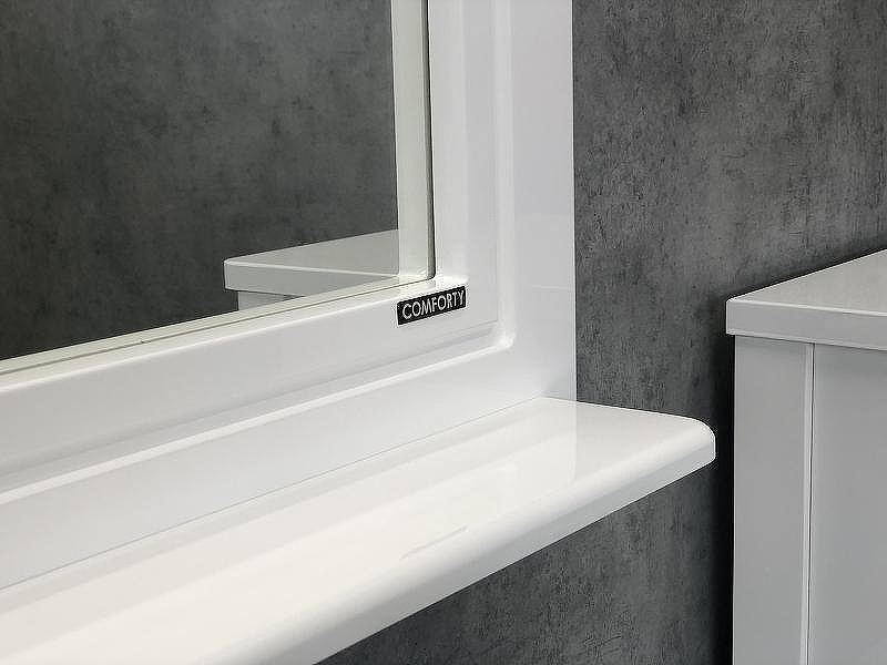 Зеркало Comforty Павия 100 00004147986 Белый глянец, купить, цена, заказать, магазин, доставка, скидка, промокод, купить, цена, заказать, магазин, доставка, скидка, промокод