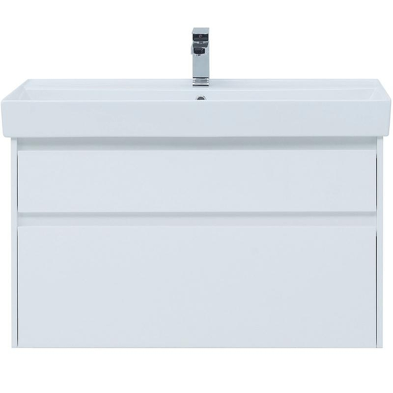 Тумба под раковину Aquanet Nova Lite 100 242581 подвесная Белая, купить, цена, заказать, магазин, доставка, скидка, промокод, купить, цена, заказать, магазин, доставка, скидка, промокод