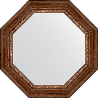 Зеркало Evoform Octagon 67х67 BY 3791 в багетной раме - Римская бронза 88