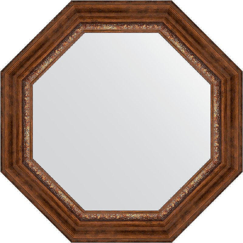 Зеркало Evoform Octagon 67х67 BY 3791 в багетной раме - Римская бронза 88, купить, цена, заказать, магазин, доставка, скидка, промокод, купить, цена, заказать, магазин, доставка, скидка, промокод