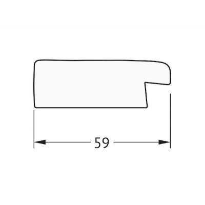 Зеркало Evoform Octagon 55х55 BY 3973 в багетной раме - Травленое золото 59