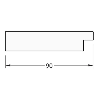 Зеркало Evoform Octagon 61х61 BY 7352 в багетной раме - Чеканка серебряная 90