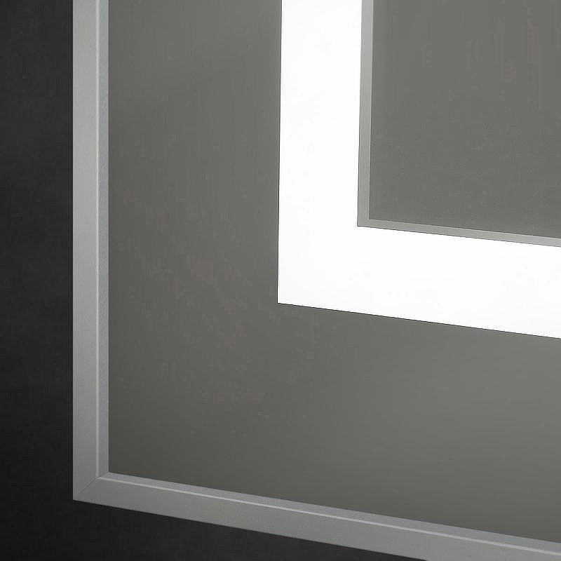 Зеркало BelBagno Kraft 140 SPC-KRAFT-1400-800-SENS-AL с подсветкой Сатин с сенсорным выключателем, купить, цена, заказать, магазин, доставка, скидка, промокод, купить, цена, заказать, магазин, доставка, скидка, промокод