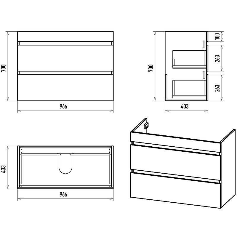 Тумба с раковиной Misty Мира 100 УТ000022791 Белая матовая, купить, цена, заказать, магазин, доставка, скидка, промокод, купить, цена, заказать, магазин, доставка, скидка, промокод
