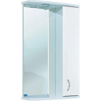 Зеркало со шкафом Bellezza Астра 60 4614909001011 с подсветкой R Белое, купить, цена, заказать, магазин, доставка, скидка, промокод, купить, цена, заказать, магазин, доставка, скидка, промокод