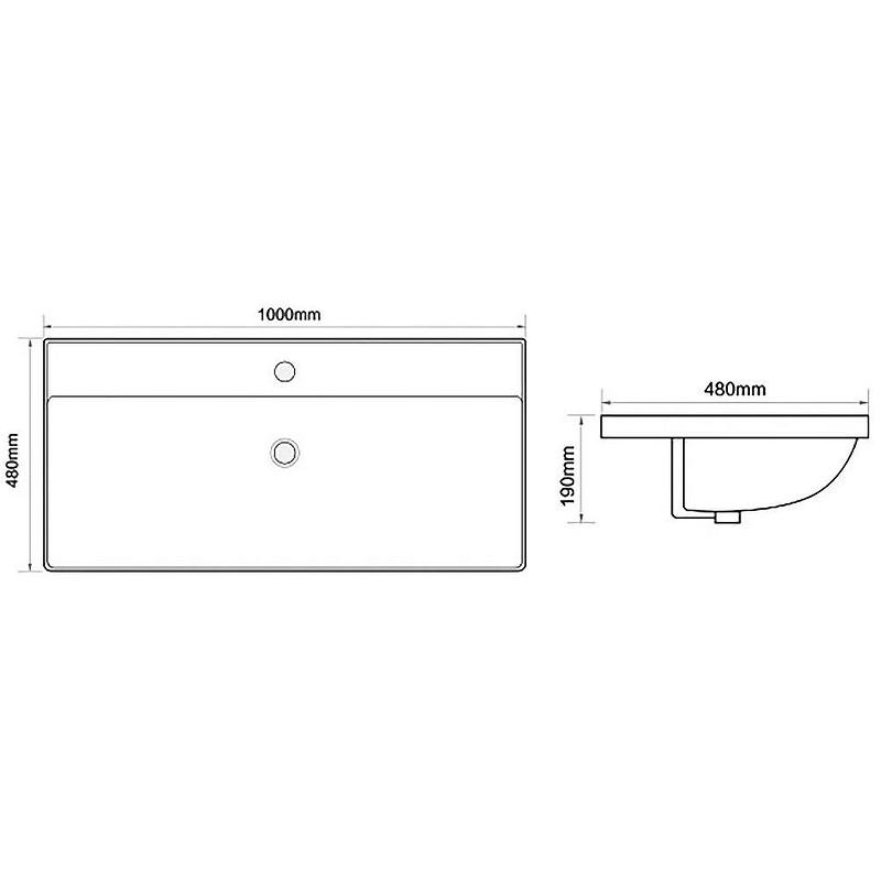 Тумба с раковиной Brevita Cascade 100 УТ000025515 подвесная Белая матовая, купить, цена, заказать, магазин, доставка, скидка, промокод, купить, цена, заказать, магазин, доставка, скидка, промокод