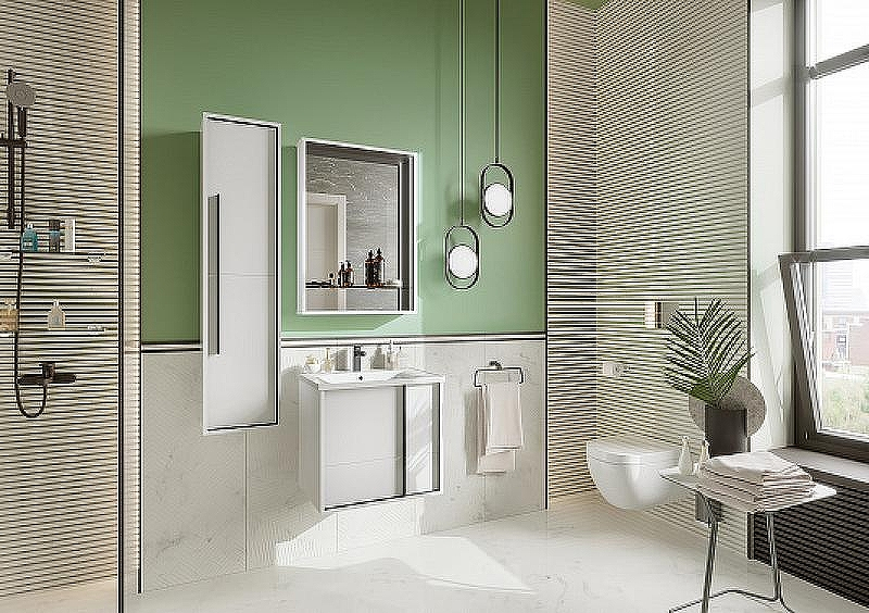 Тумба под раковину Aquaton Ривьера 60 1A238801RVX20 подвесная Белая матовая, купить, цена, заказать, магазин, доставка, скидка, промокод, купить, цена, заказать, магазин, доставка, скидка, промокод