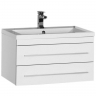 Тумба с раковиной Aquanet Верона 75 212868 подвесная Белая, купить, цена, заказать, магазин, доставка, скидка, промокод, купить, цена, заказать, магазин, доставка, скидка, промокод